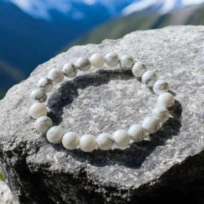 HOWLITE BRACELET - Stone Of Calm & Patience